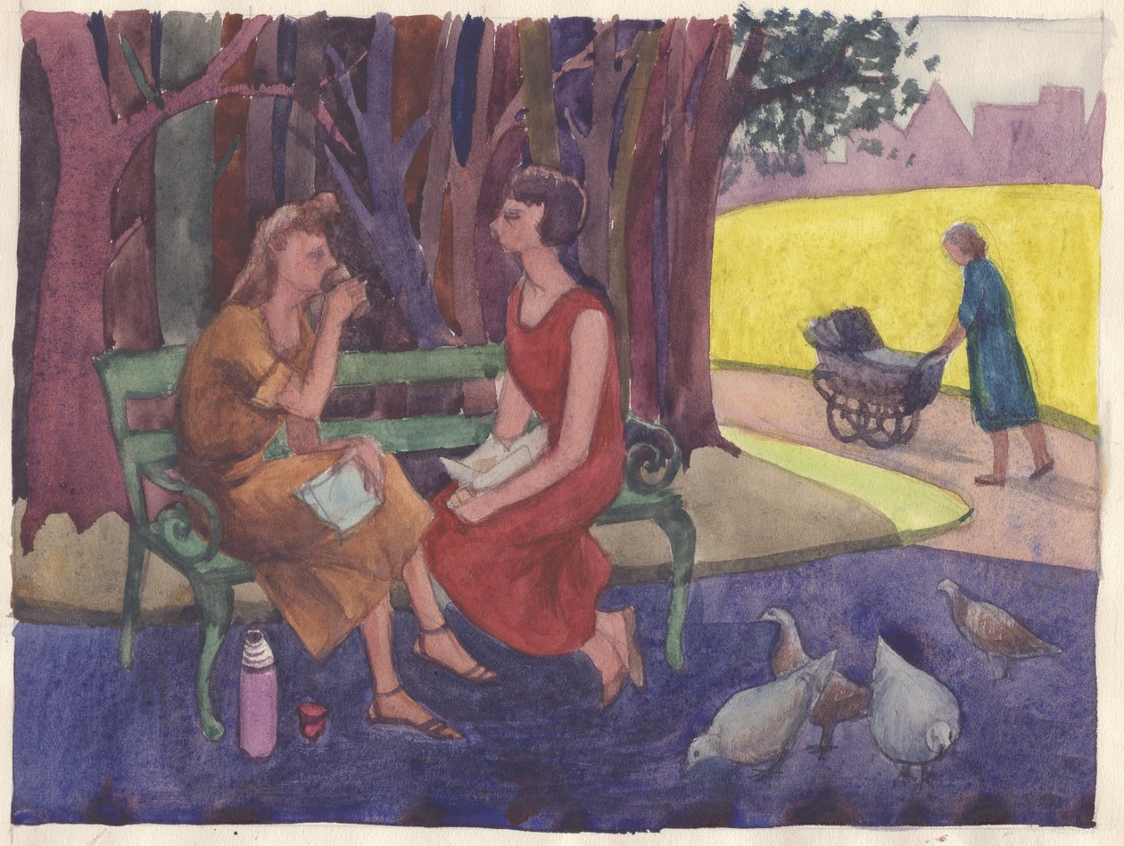 Un incidente en el parque, 1952 de Shirley Markham