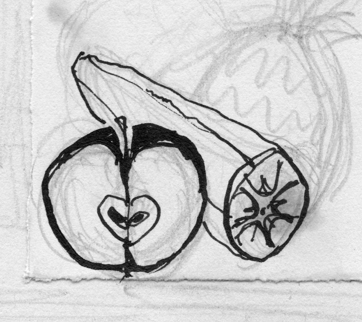 Manzana y plátano de Shirley Markham