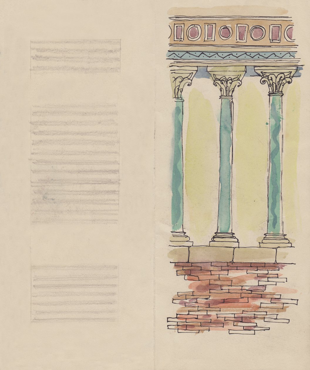 Folleto de Florencia, 1952 de Shirley Markham