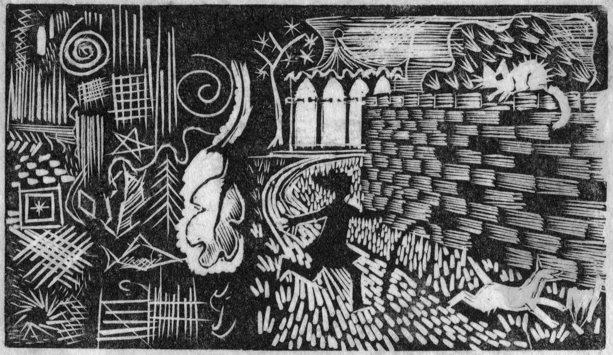 Niña con aro, 1951 de Shirley Markham