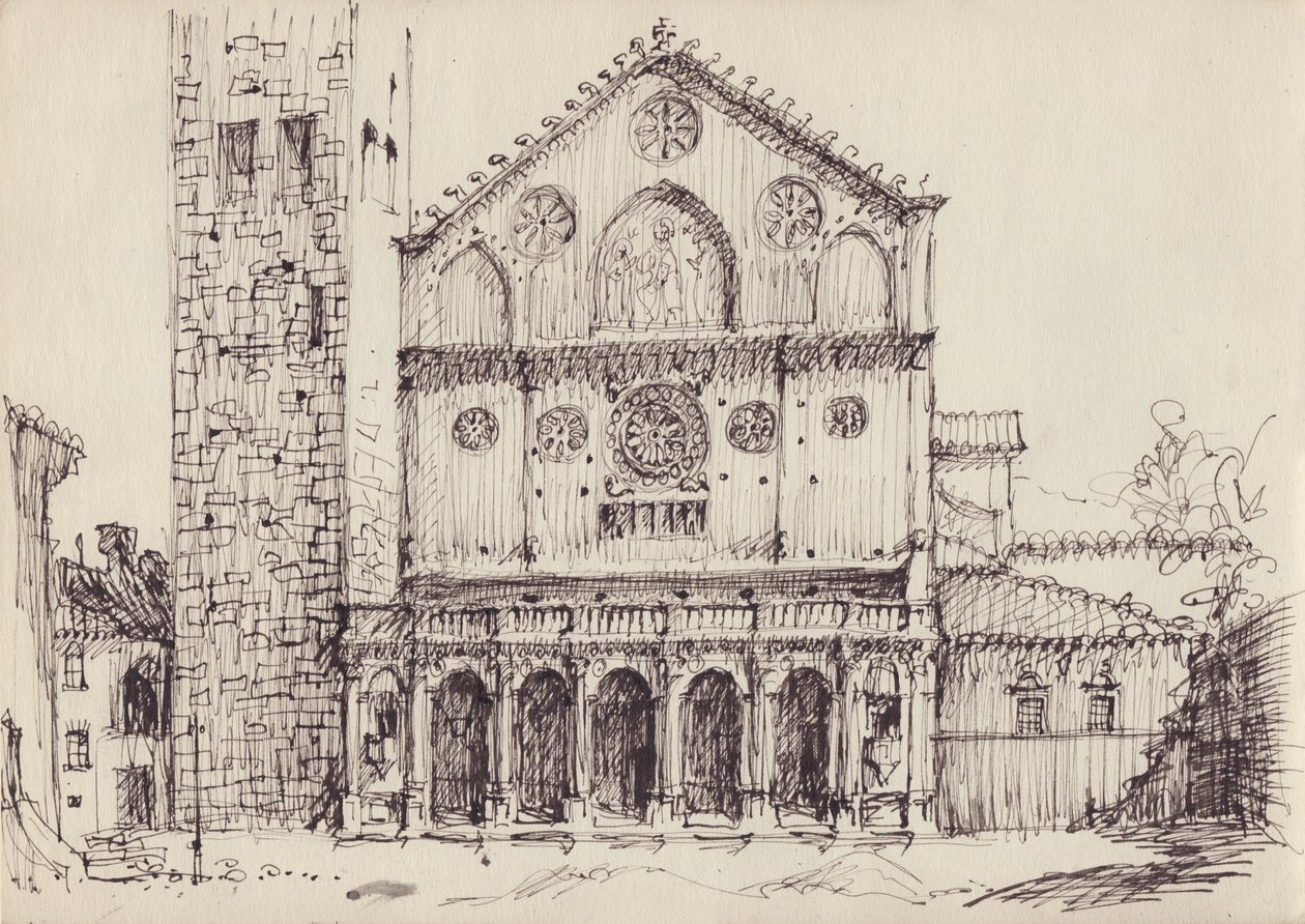 Iglesia románica, Italia de Shirley Markham