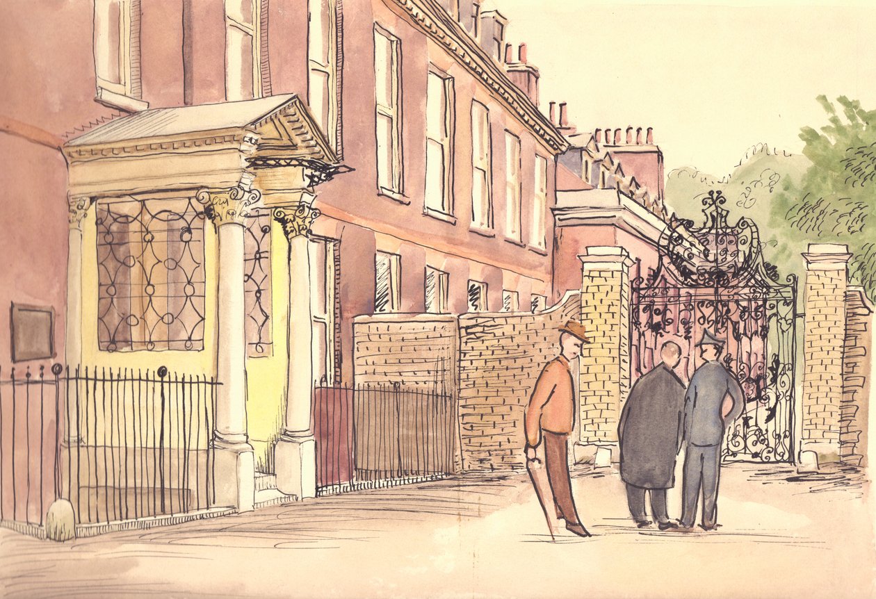 Apartamentos de Estado, Palacio de Kensington, Londres, c1950 de Shirley Markham