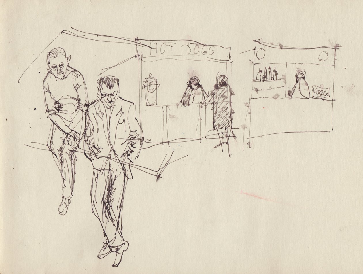 Jóvenes en una feria, c. 1950 de Shirley Markham