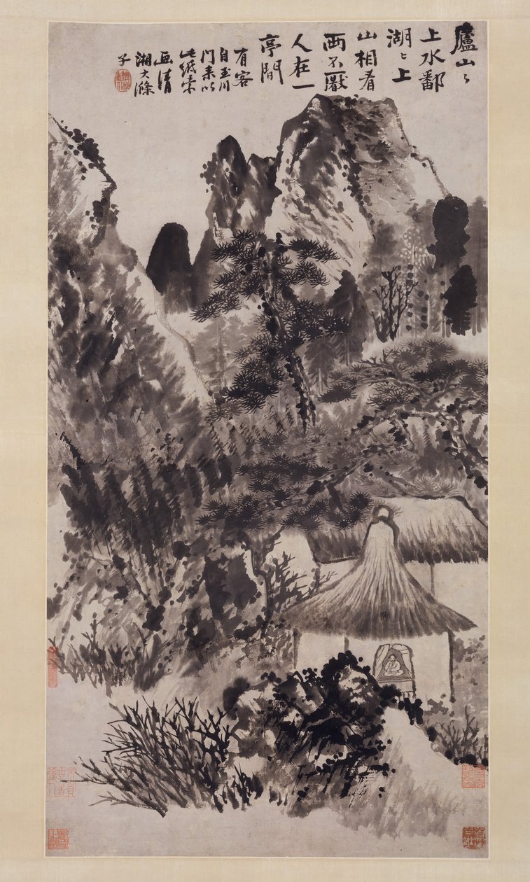 Ermita en el Monte Lu de Shitao
