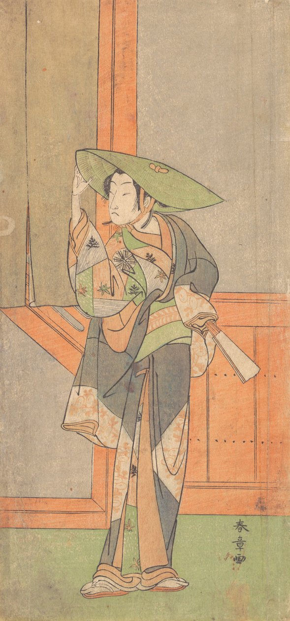 El Primer Nakamura Tomijuro en el Papel de Izaemon de Shunsho