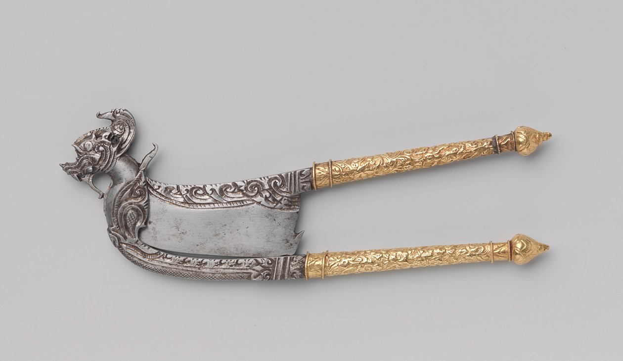 Cortador de nuez de betel, c.1690-1720 de Siamese School