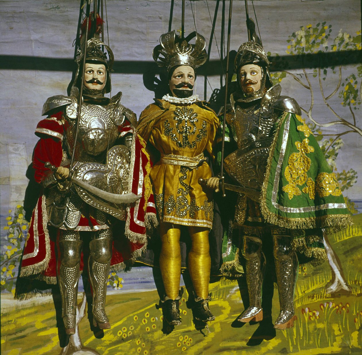 Los Pupi o marionetas sicilianas del siglo XIX de Sicilian School