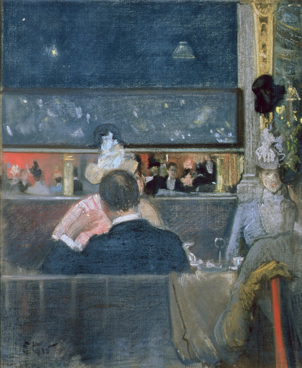 En el Café Royal, 1888 de Sidney Starr