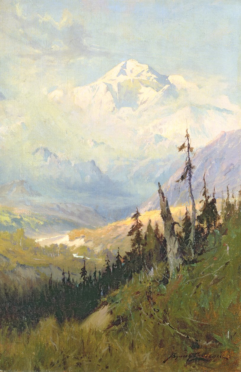 Un día de otoño, Mt. McKinley de Sidney Laurence