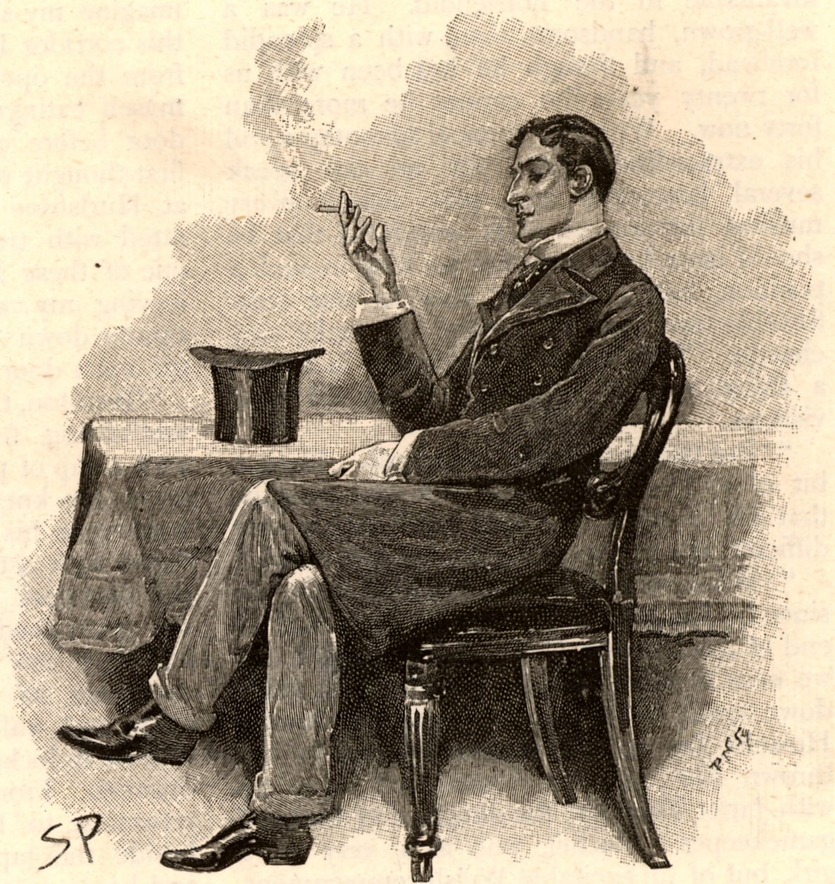Ritual de la aventura de Musgrave de Sidney Paget