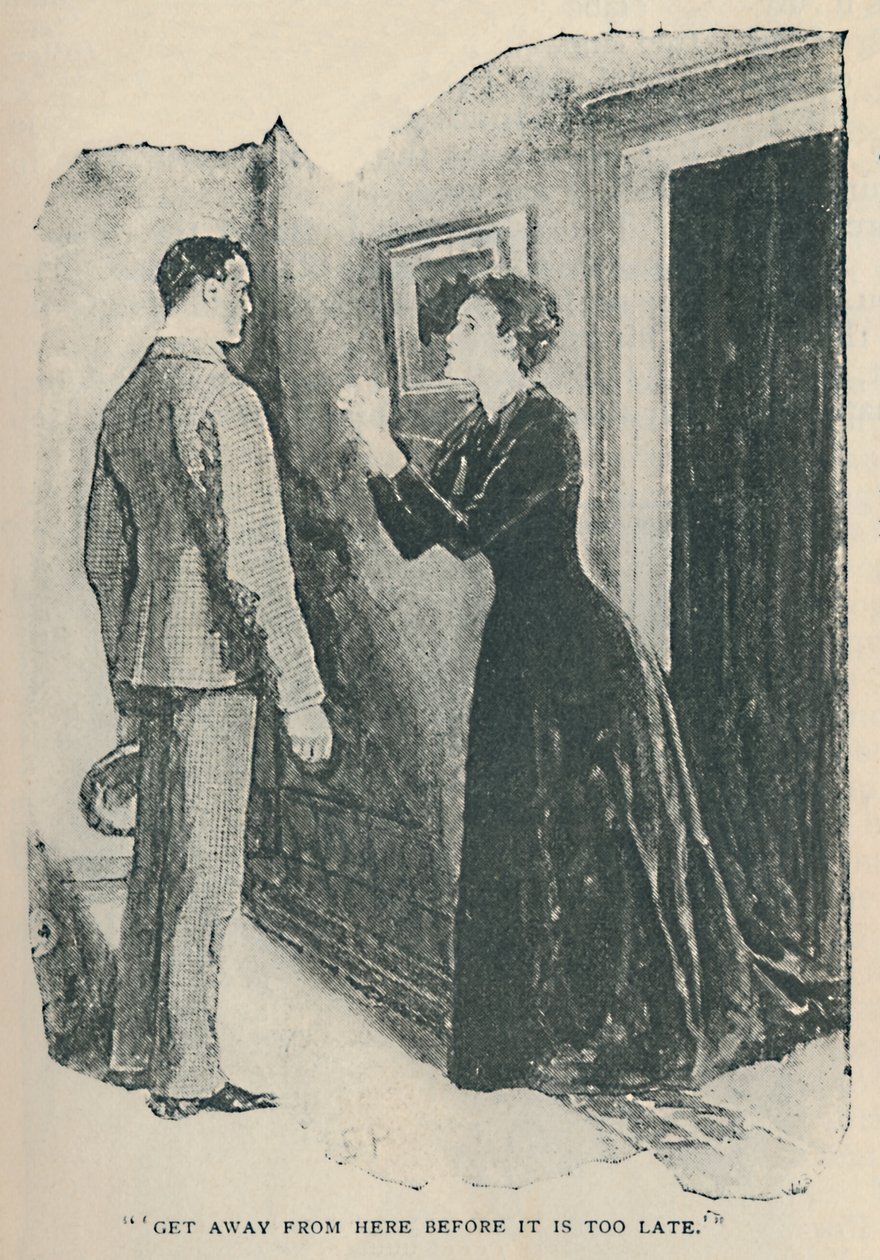 Aléjate de aquí antes de que sea demasiado tarde, 1892 de Sidney Paget