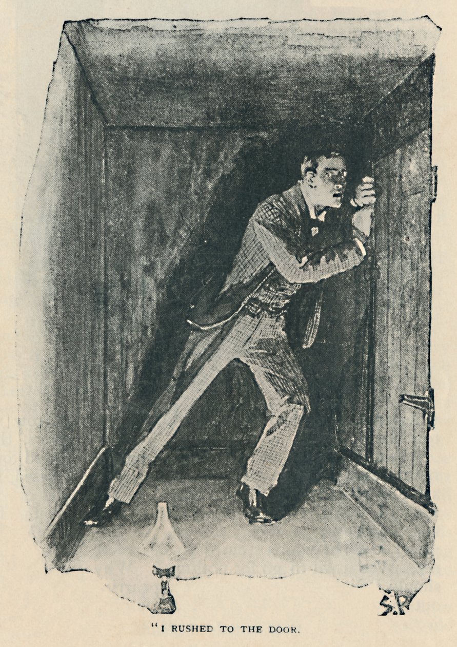Corrí hacia la puerta, 1892 de Sidney Paget