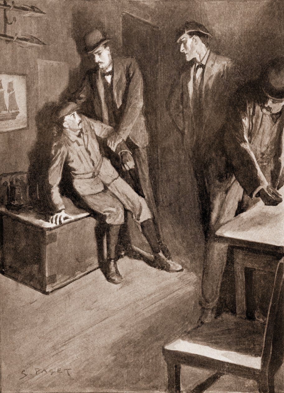 El regreso de Sherlock de Sidney Paget
