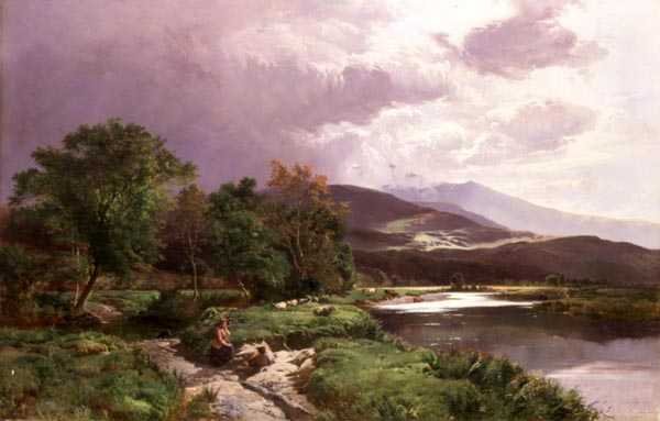 Un arroyo galés de Sidney Richard Percy