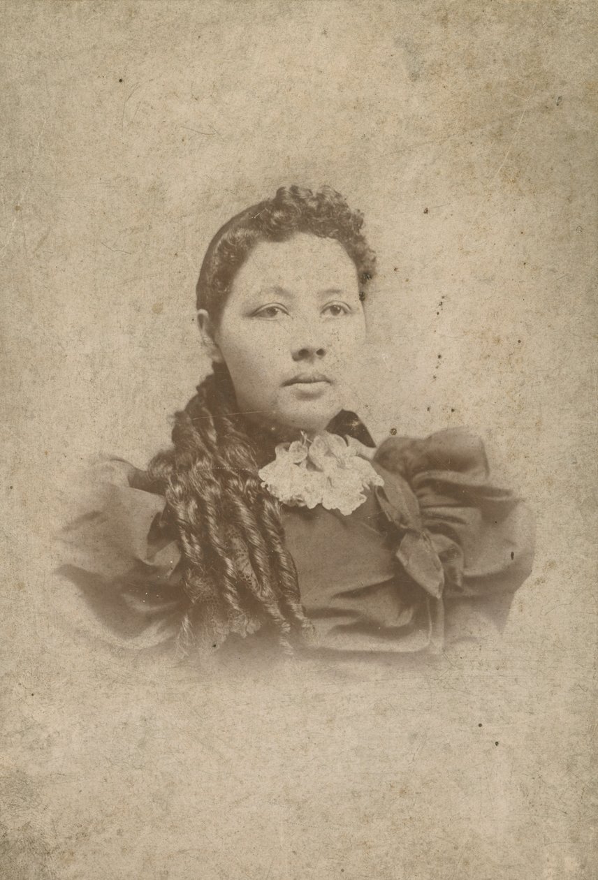 Tarjeta de gabinete de un miembro no identificado de la familia Vass, 1880-1917 de Sidney Rufus Alley