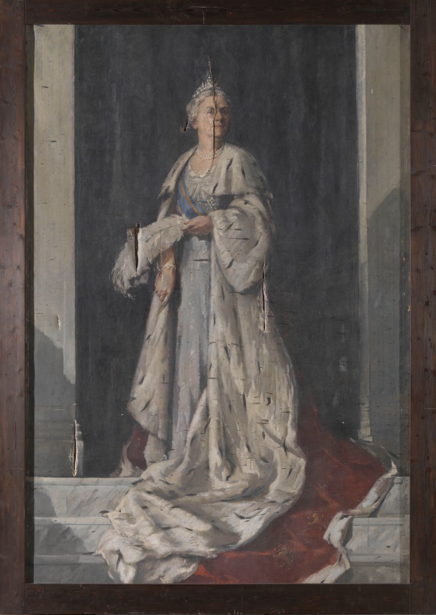 Retrato de Guillermina, Reina de los Países Bajos de Sierk Schröder