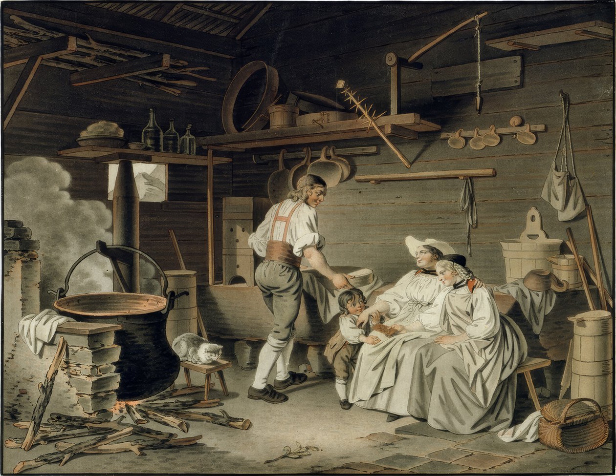 La visita a la Sennhütte de Sigmund Freudenberger