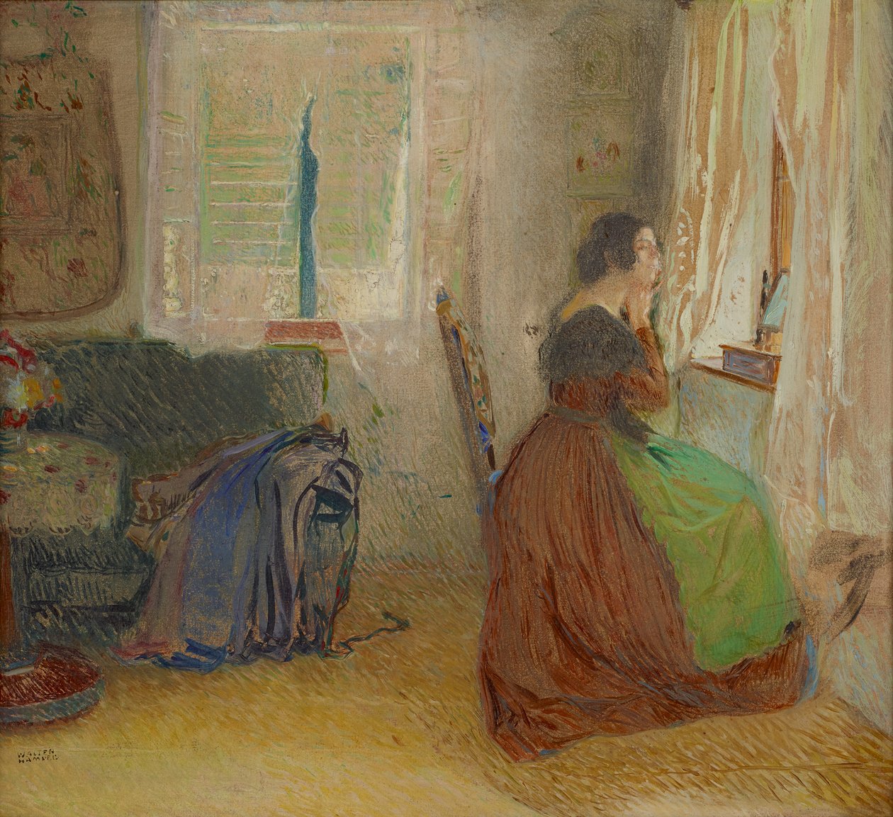 Habitación en una antigua casa forestal de Sigmund Walter Hampel