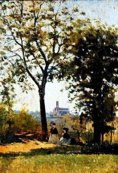 Monte de las Cruces de Silvestro Lega