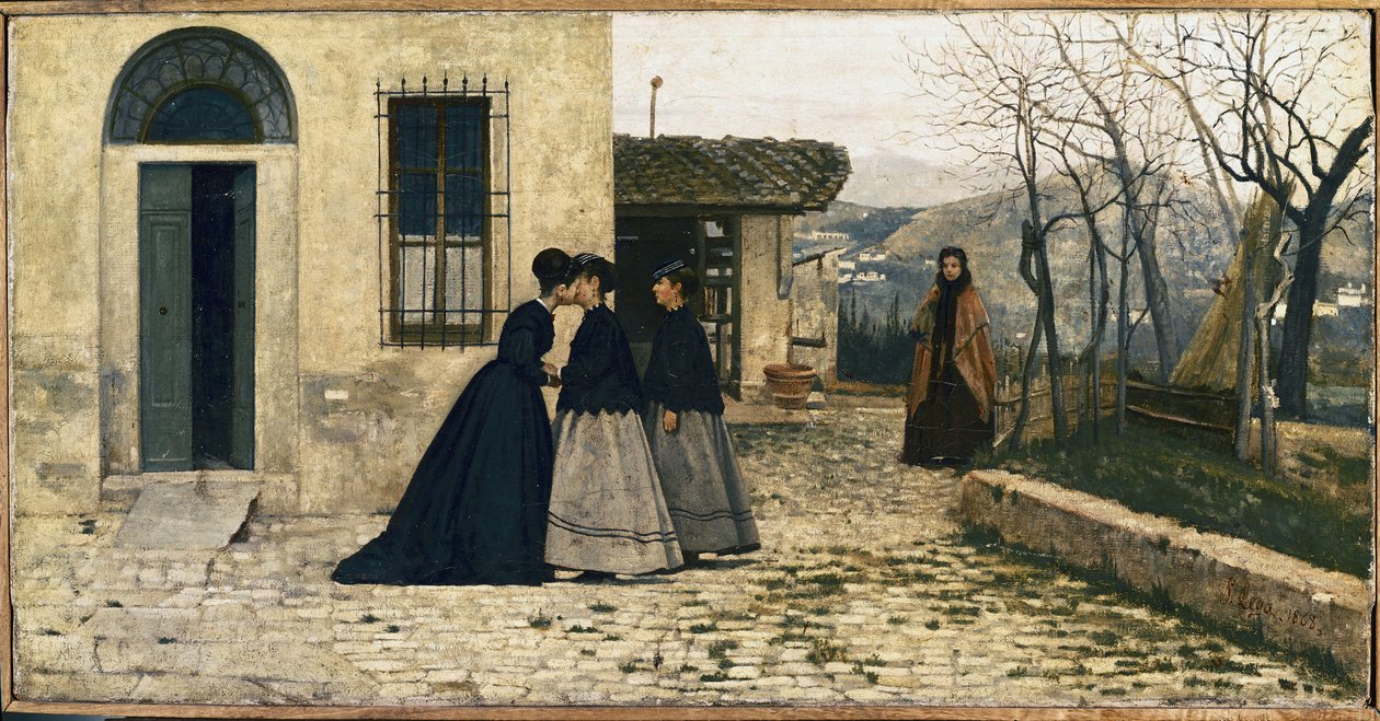 La visita de Silvestro Lega