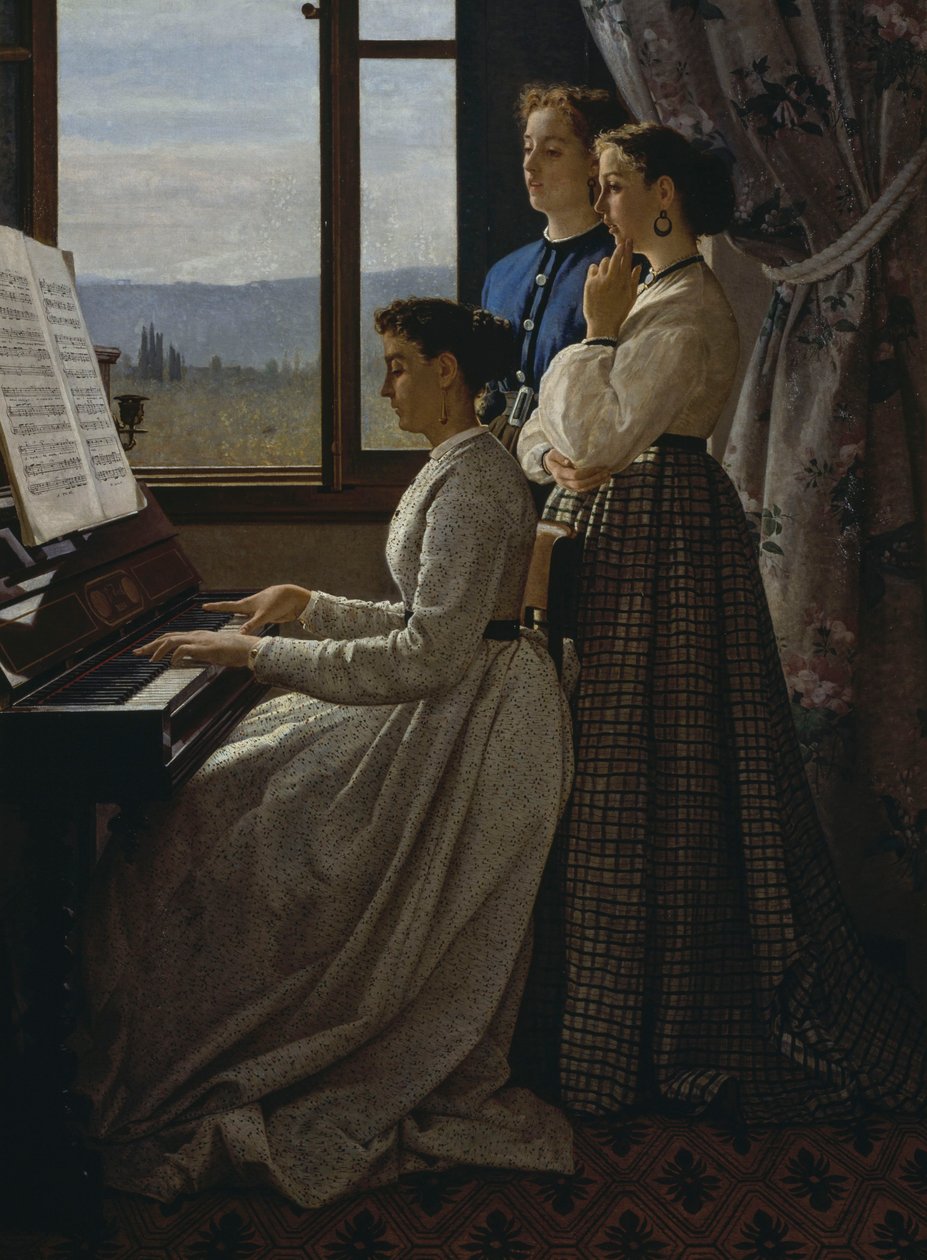El canto del estornino de Silvestro Lega