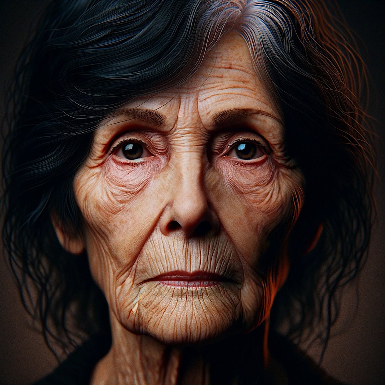 Doris-"Años de vida moldeados por la IA: retratos de la intemporalidad" de Silvia Martini