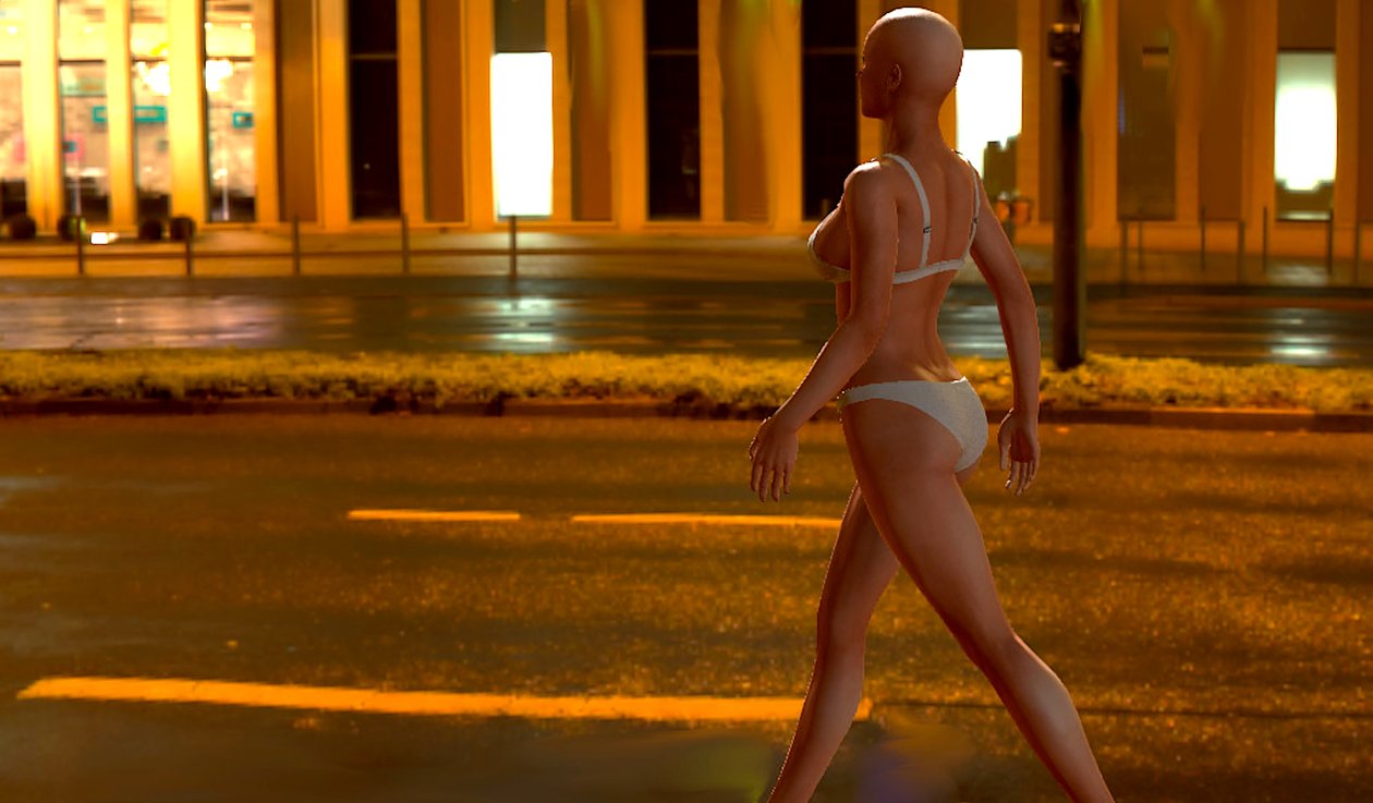 Esquema urbano: Reflexión nocturna de Silvia Martini