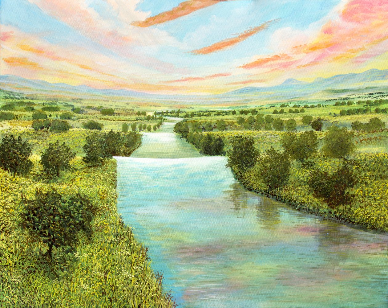 Ola del río de Silvian Sternhagel