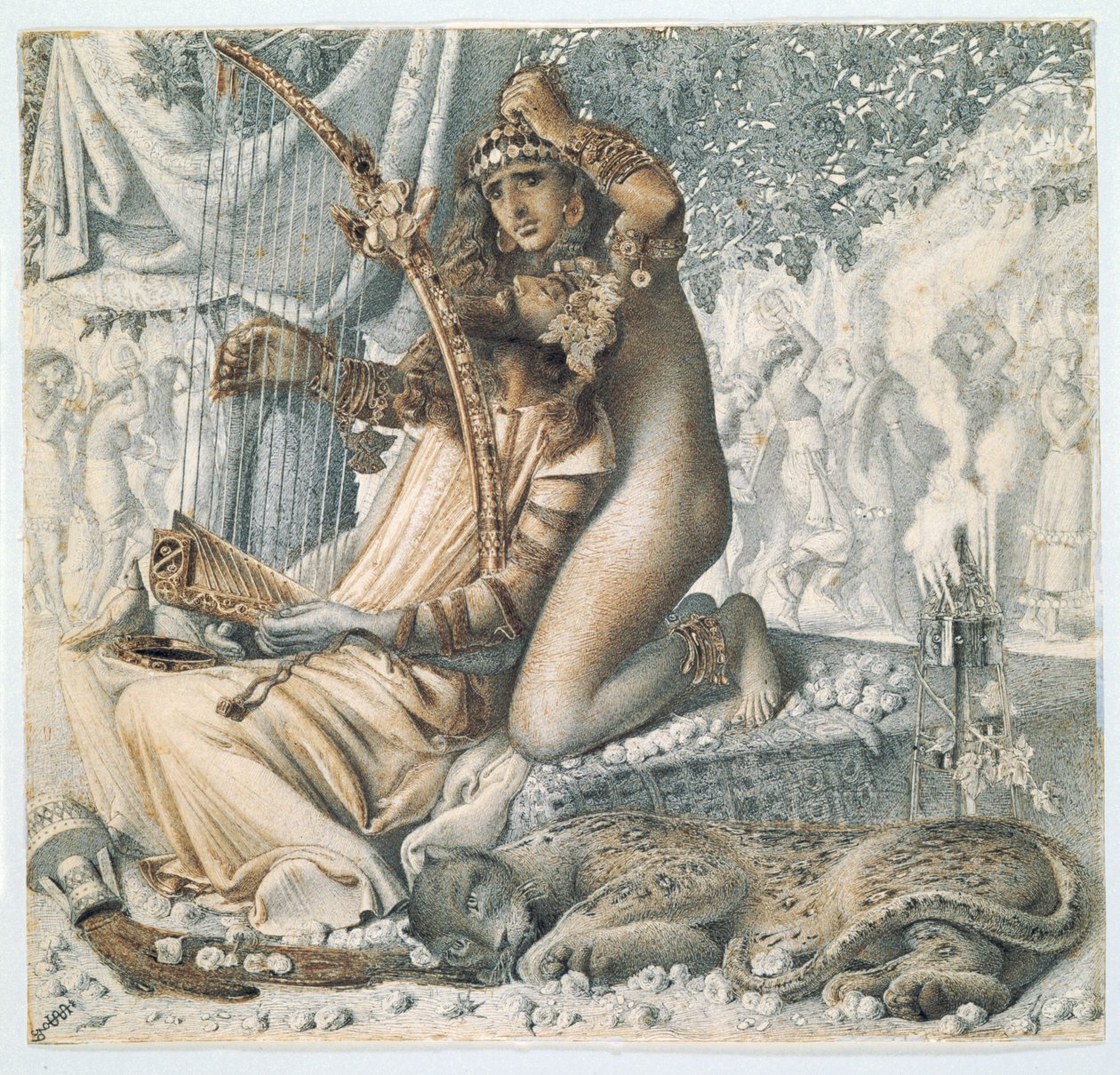 Babilonia ha sido una copa de oro de Simeon Solomon