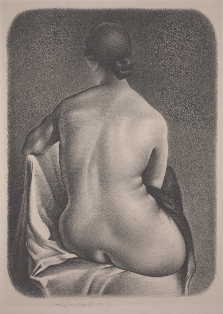 Desnudo de Simkha Simkovitch
