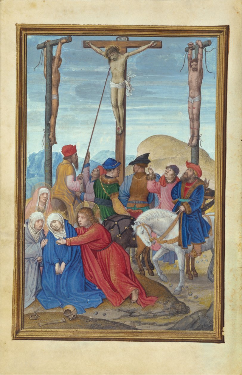 La Perforación del Costado de Cristo de Simon Bening