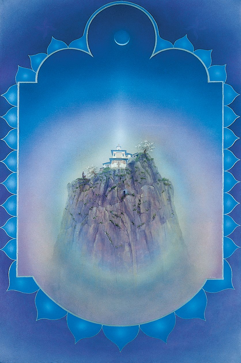Montaña radiante de Simon Cook