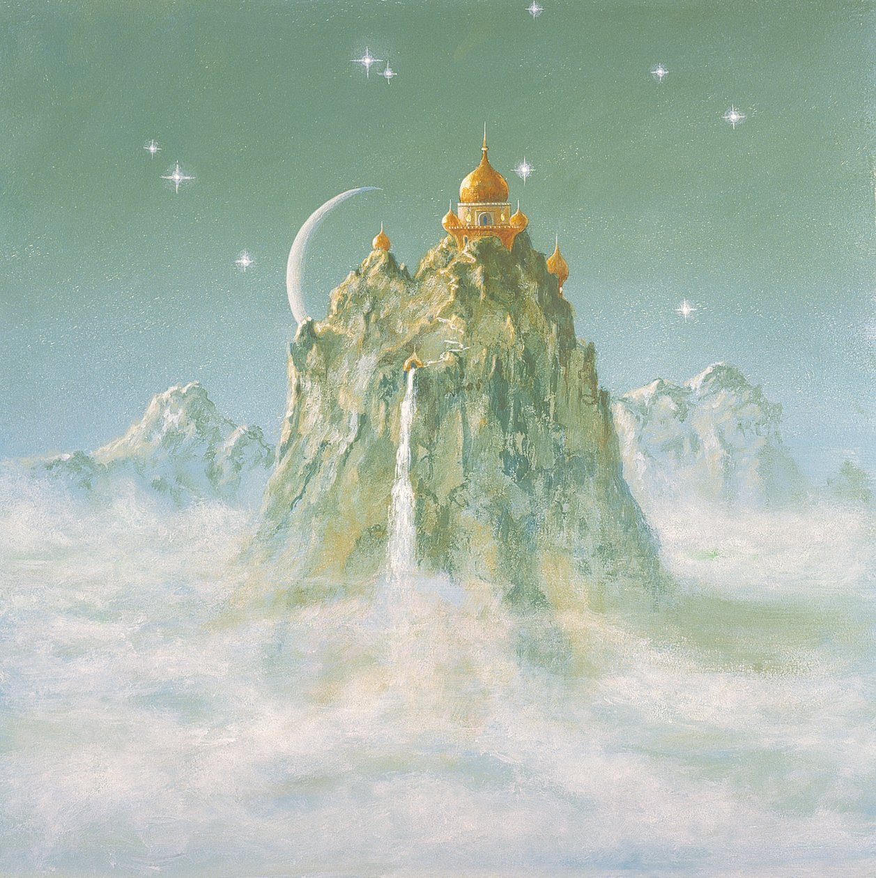 Templo en la montaña de Simon Cook