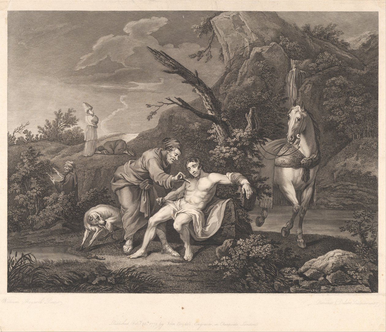 El Buen Samaritano de Simon Francois Ravenet