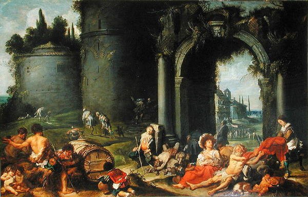 Las obras de misericordia de Simon de Vos