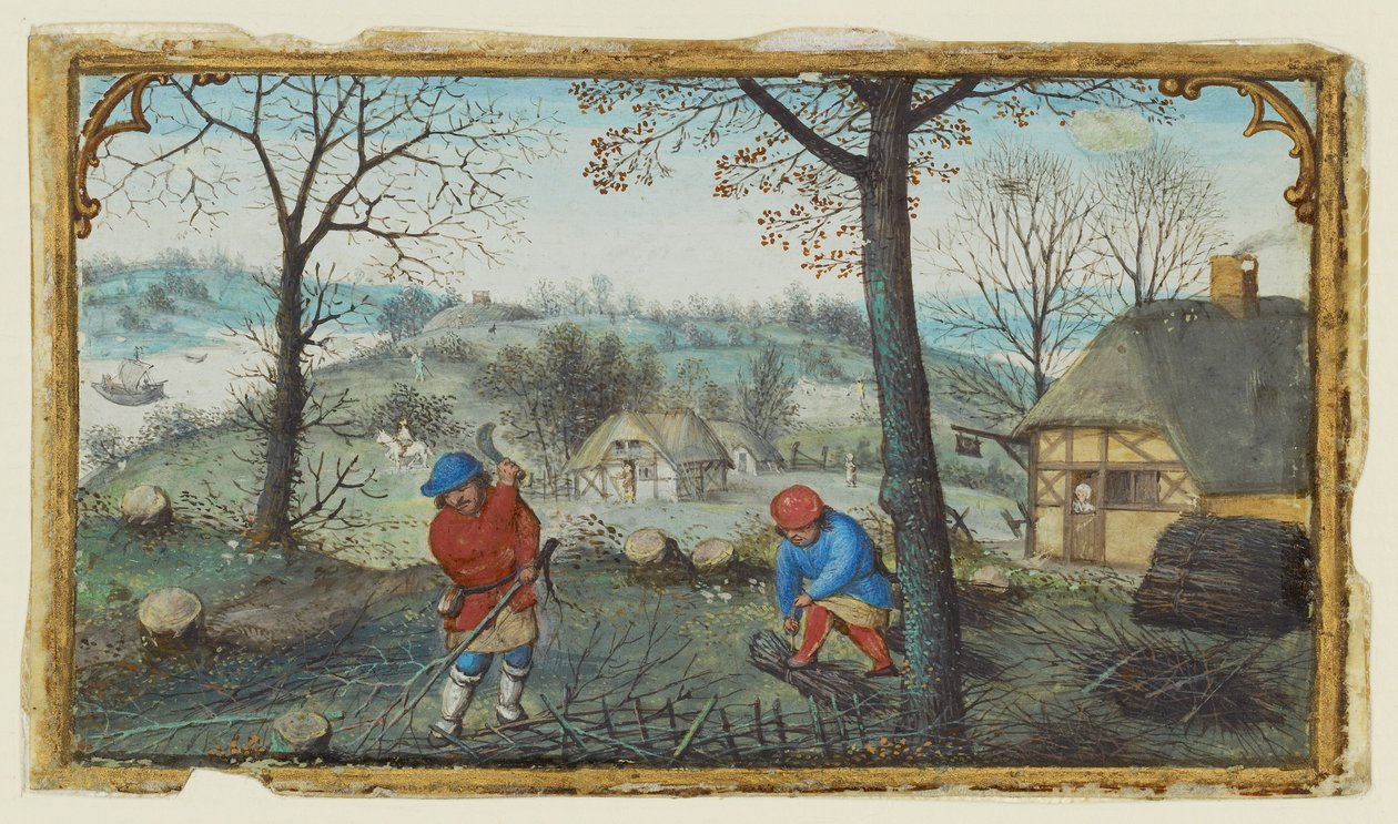 Recogiendo ramitas de Simon Bening