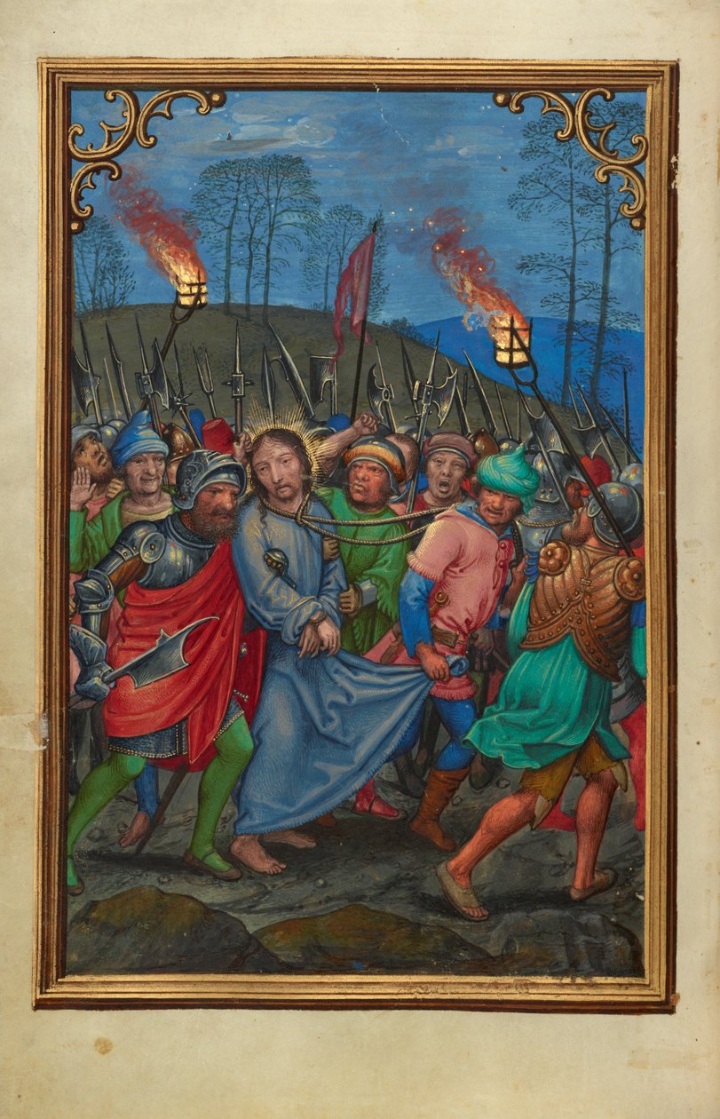 Die Verhaftung Christi de Simon Bening