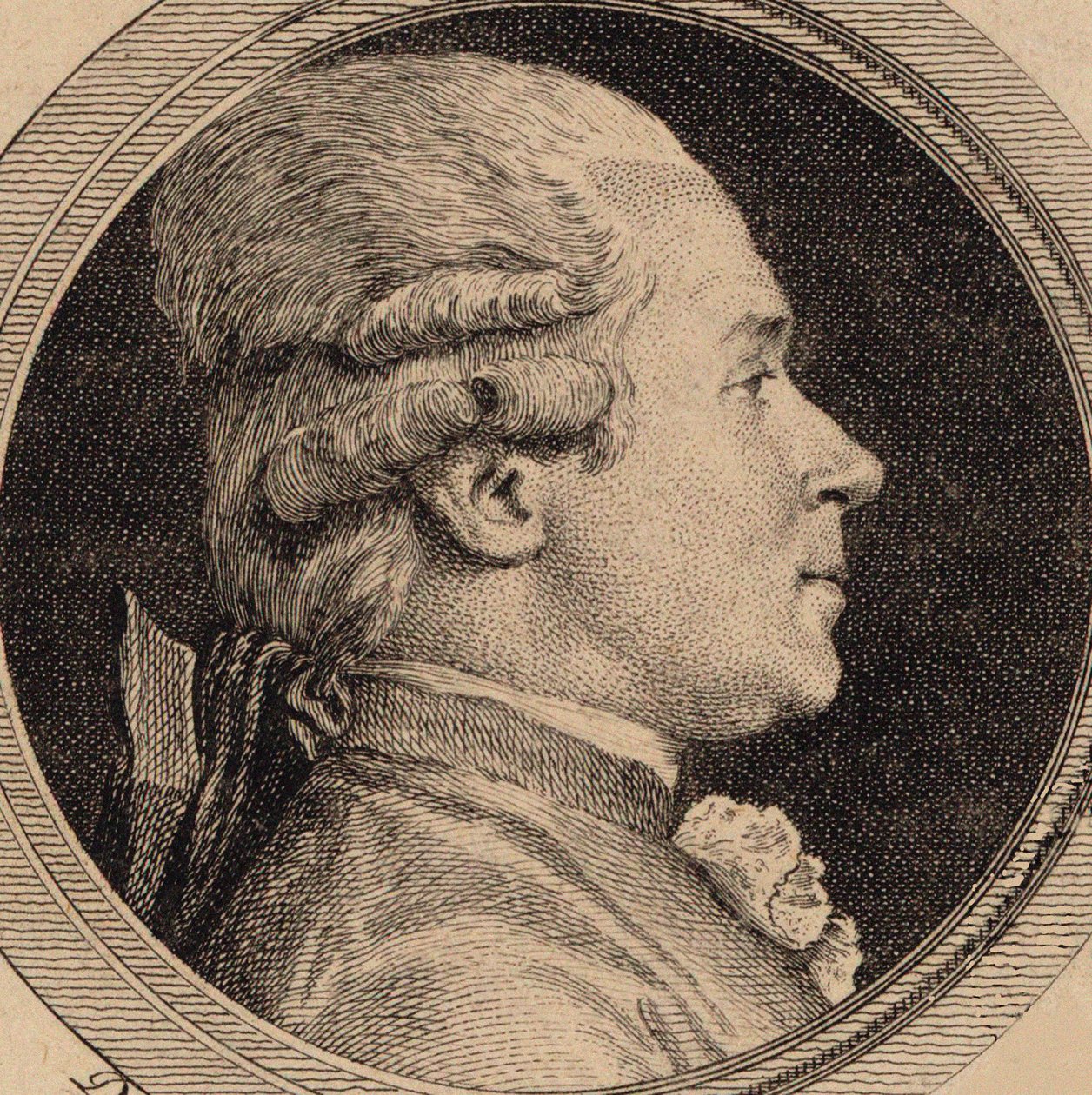 Retrato del trompista y compositor Giovanni Punto de Simon Charles Miger