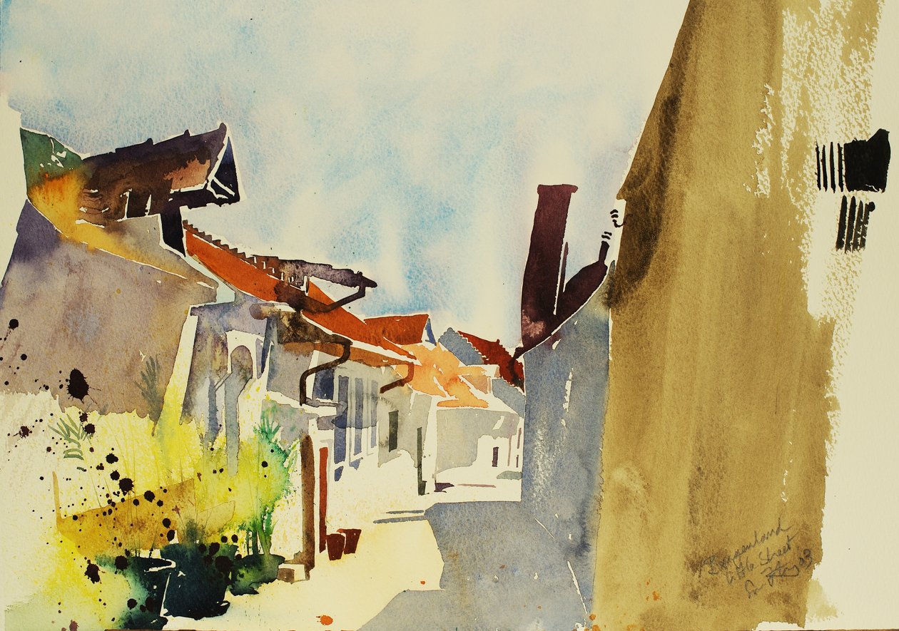 Burgenland, 2003 (acuarela) de Simon Fletcher