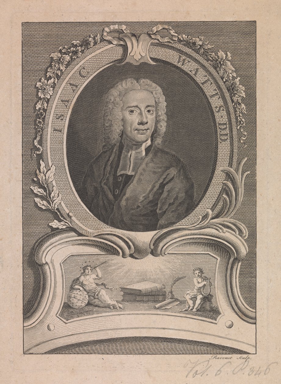 Isaac Watts de Simon Francois Ravenet