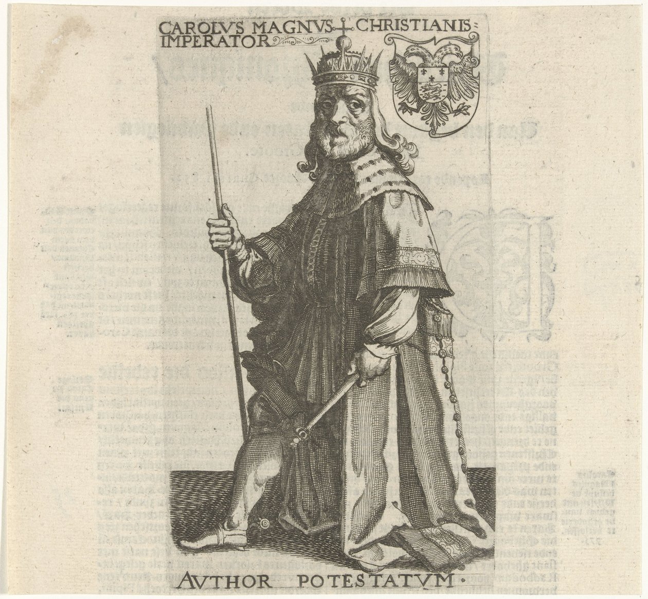 El emperador Carlomagno de Simon Frisius