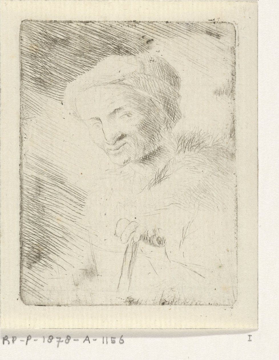 Retrato de una anciana desconocida de Simon Klapmuts