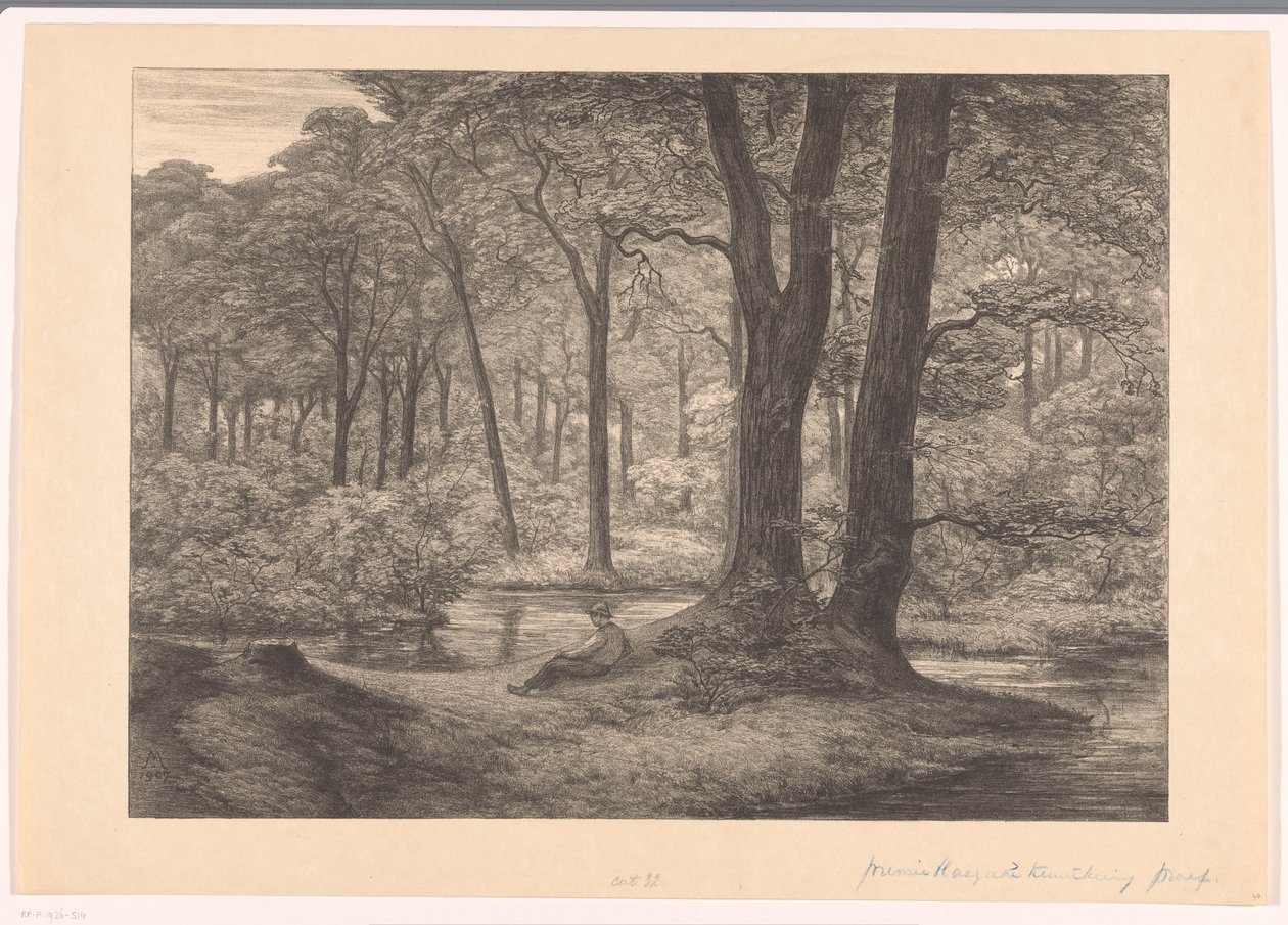 Vista de los Hunnenschans en el Veluwe
Los Hunnenschans (título original) de Simon Moulijn