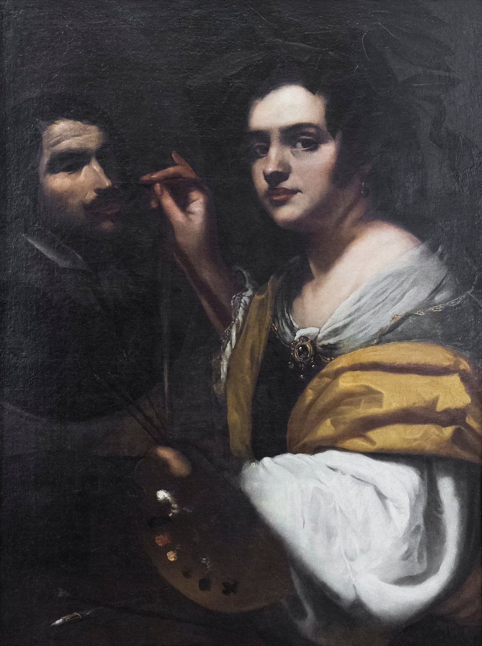 Alegoría de la pintura de Simon Vouet