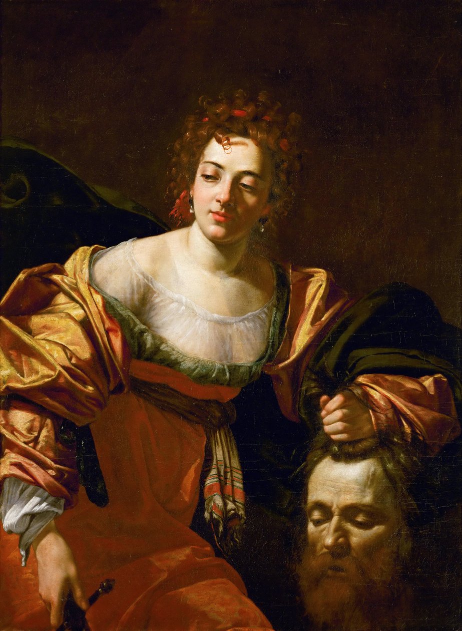 Judith con la cabeza de Holofernes de Simon Vouet