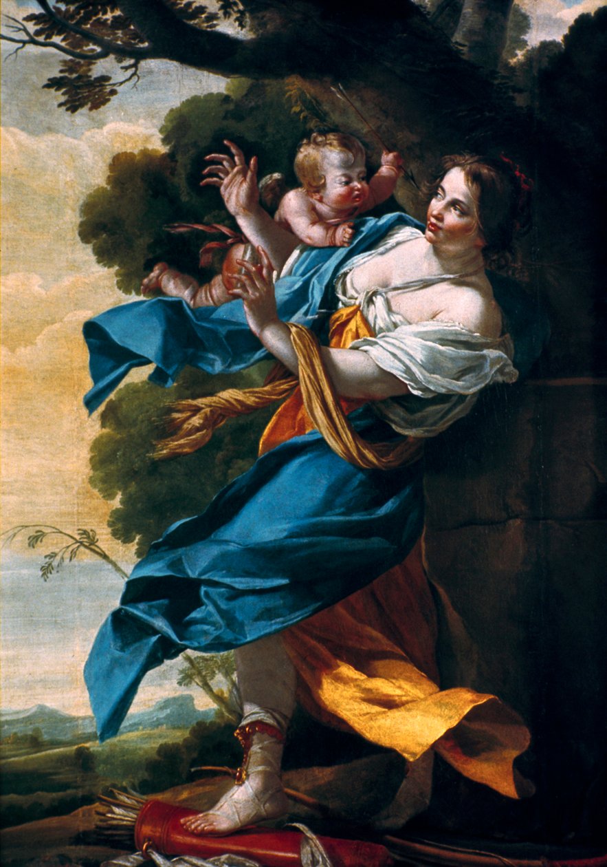El amor que es vengado, siglo XVII de Simon Vouet