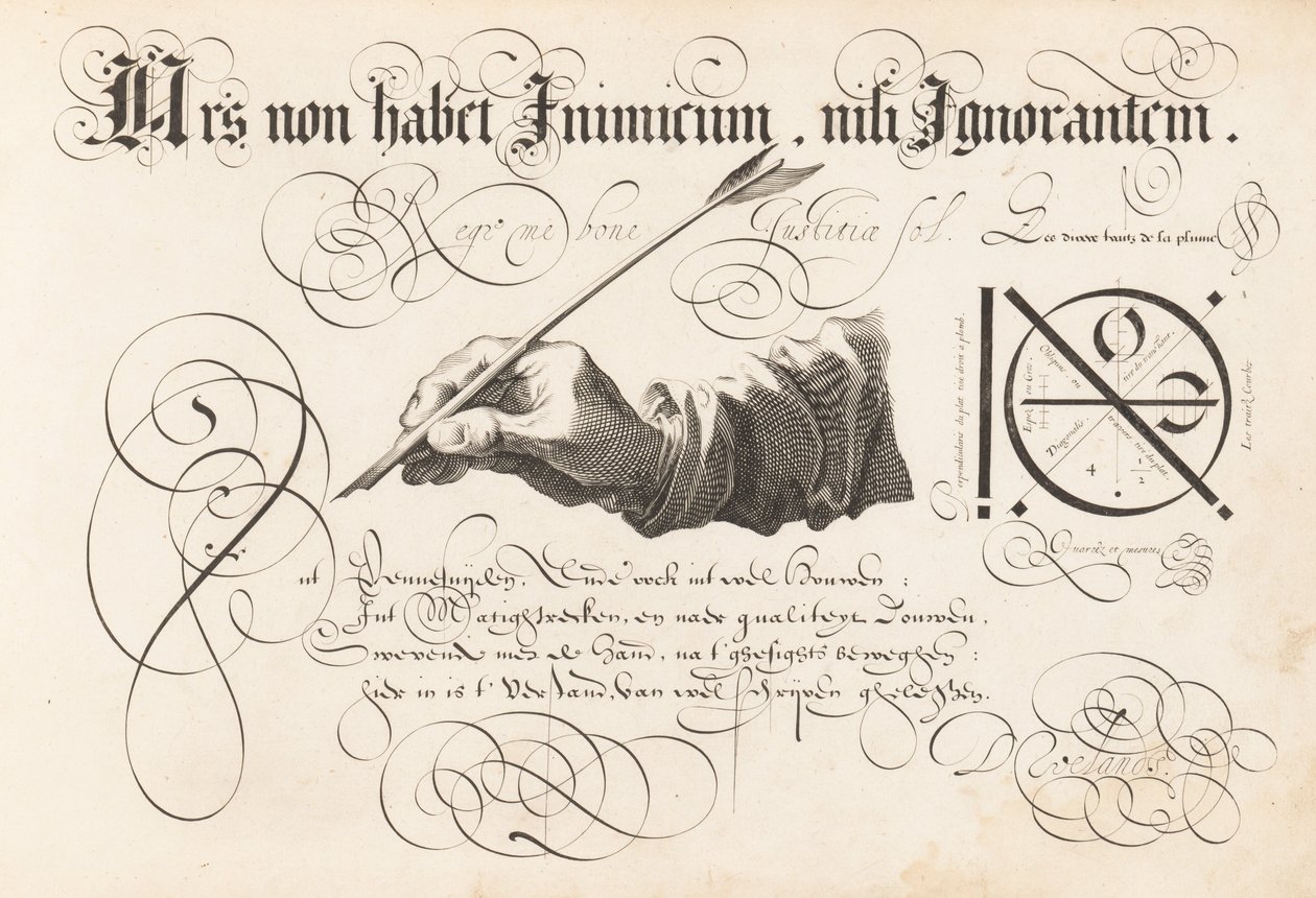 El almacén o depósito de la pluma, 1616 de Simon Wynhoutsz Frisius