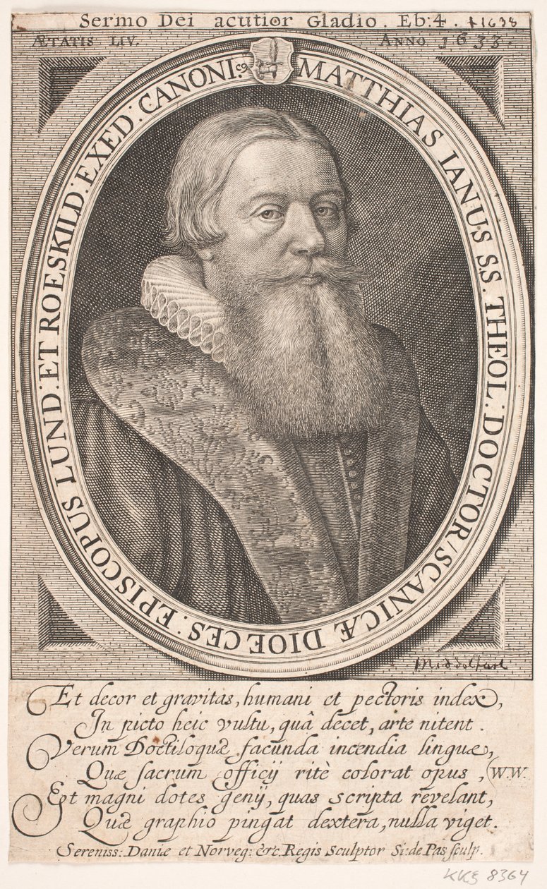 Obispo Mads Jensen de Simon de Pas