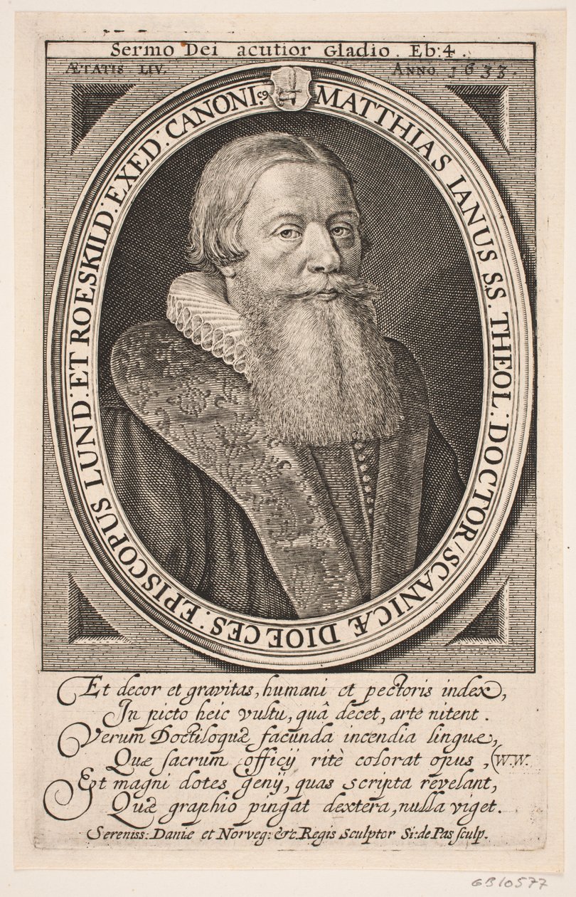 Obispo Mads Jensen de Simon de Pas
