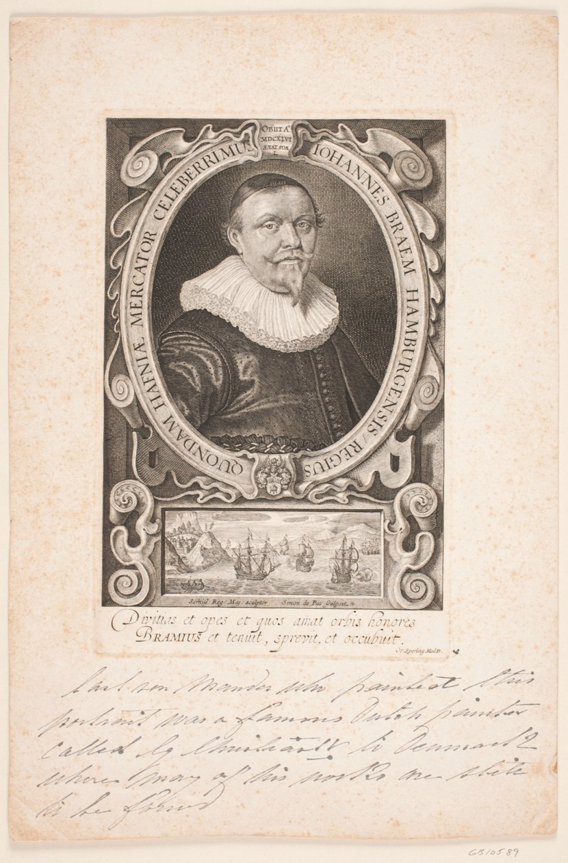 El comerciante Johan Braem de Simon de Pas